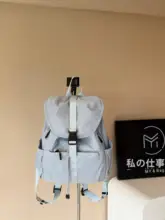 多ポケット軽量リュックサック【カジュアル・旅行用・シンプルデザイン】（セットアップ対応）