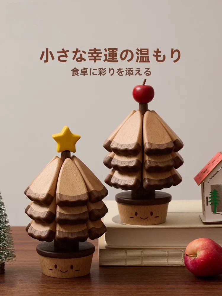 天然木製クリスマスツリー型コーヒーコースターの実際の使い勝手と特徴