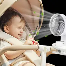 ベビー用手押し車対応冷却ファン【USB充電式・静音設計・自動首振り】