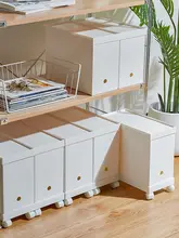 キッチン用 大型収納ボックス【プラスチック・フタ付き・整理整頓・ホワイト】
