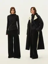 パーカー レディース 長袖 微フレア 重ね着 着回し 通勤 オフィスカジュアル トップス