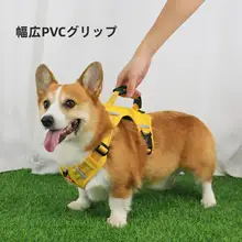 ペット用 胸部ハーネス付きリード【中型犬・防爆設計・お  散歩用】