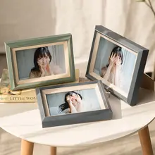 おしゃれなデザインのフォトフレーム【欧風・卓上・壁掛け兼用・A4サイズ対応】（セットアップ対応）