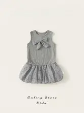 女児用薄手のプリンセスワンピース【夏用・ファッション・誕生日パーティーに最適】（セットアップ対応）