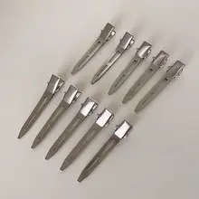 ヘアクリップ【無痕・ふんわり仕上げ・金属サイド】（セットアップ対応）