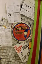 DULTON アルミ製壁掛け装飾プレート【アメリカンヴィンテージ】