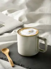 九土 陶製コーヒーカップ【レトロマグカップ・カップル用・家庭用・オフィス用】