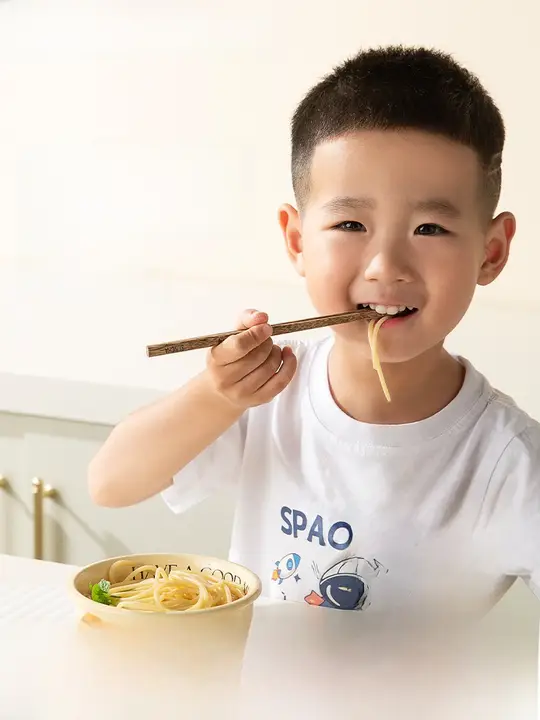 双槍 子供用 食品級 ひよこ木 トレーニング箸【3歳〜6歳向け・短め・小学生用】