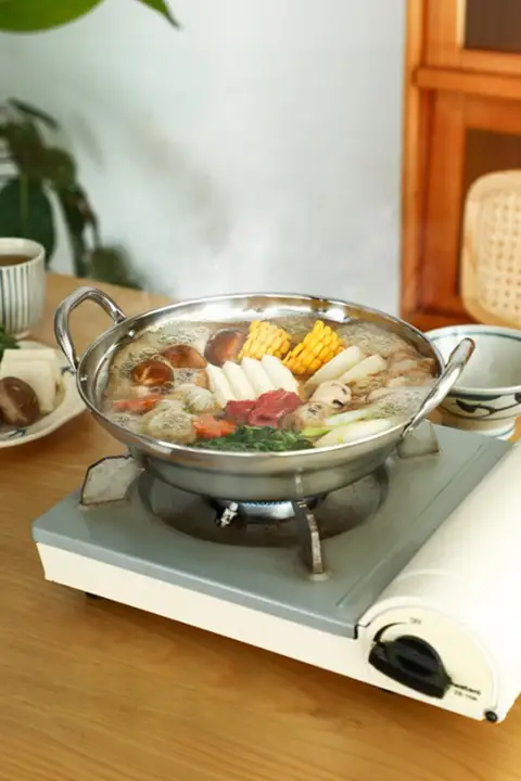 日本製ステンレス製両耳鍋【無塗装・ガスコンロ用・家庭用】