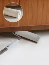 床やカーペット用ロングローラー型粘着クリーナー【伸縮可能・取り外し可能な粘着シート】