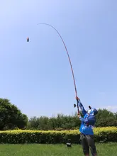 遠投用フィッシングロッド セット【カーボン3号・超硬・大リング付き】