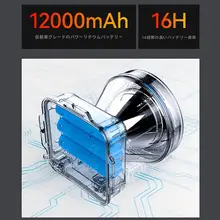 康铭 充電式防水釣り用ヘッドランプ【超高輝度・長時間持続・強力リチウム電池】