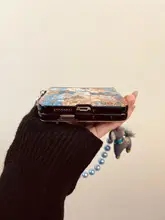 華やかなデザインのスマートフォンケース【折りたたみ式・全周保護・ポケット付き】（セットア ップ対応）