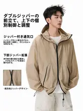 夏用軽量アウトドア紫外線対策ジャケット【通気性・速乾・フィッシング用】