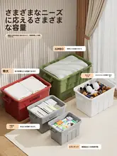 キャスター付き大容量収納ボックス【おもちゃ・衣類・雑貨用・アウトドア・車載対応】