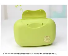 おしゃれなカラフルソープケース【ハンドメイド・旅行用・防水・ロック付き】