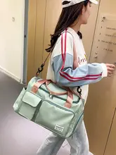 大容量トラベルバッグ【軽量・手提げ・濡れ分け機能・男女兼用】