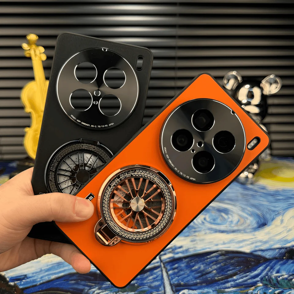 ヴィヴォX100ウルトラ対応 スマホケース【高級感ある合皮・衝撃吸収・全包デザイン・ビジネス向け】