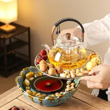 冬用茶器具【電陶炉・煮茶ポット・暖房機能付き】（セットアップ対応）