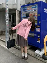 犬のアルファベットプリント 長袖 Tシャツ 女性 秋 新作 ゆったり スリム 100%コットン