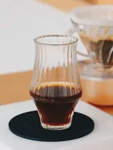 香りを楽しむ手淹れコーヒーカップ【小型・ガラス製・高級感あるデザイン】