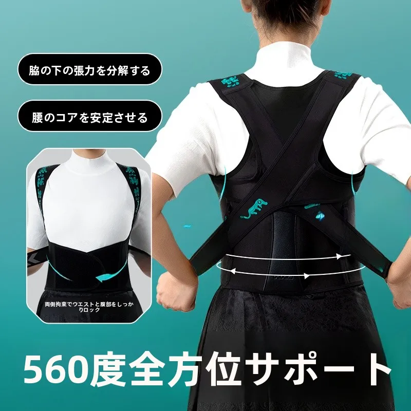 姿勢を整える背背佳新E矫姿带：高齢者向けの床からの立ち上がりサポートに役立つ姿勢管理ツール