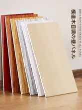 防水・防潮タイプの木目調自貼りタイルシート【高級感のある壁面装飾用】