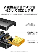 HDMI延長アダプター【高解像度・接続用・プロジェクター対応】