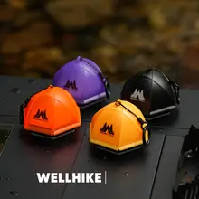 WELLHIKE アウトドア用ポンポンボールランプ【キャンプ・ビーチ・雰囲気作り・ハンドル付き】