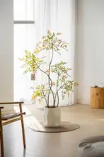 カラフルな南天竹のフェイクグリーン【室内用・大型フロア装飾】