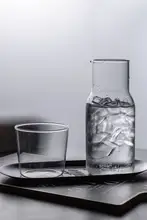 一人用ガラス製シェアボトル【アイスコーヒー・冷抽出・デザインティーポット】