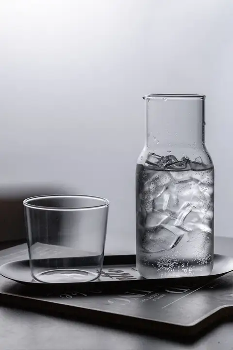 一人用ガラス製シェアボトル【アイスコーヒー・冷抽出・デザインティーポット】
