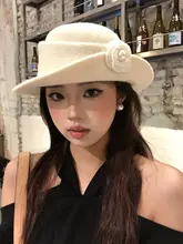 優雅な女性用秋冬ハット【ベレーキャップ・ヴィンテージスタイル・小顔効果】