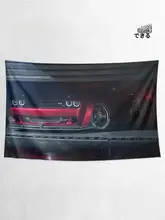 タペストリー ダッジ チャレンジャー SRT ヘルキャット バイパー マッスルカー インテリア 壁掛け デコレーション 「Dodge」