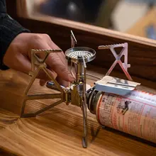 電動一体型安定化ガスコンロ【折りたたみ式・風防付き・高出力】