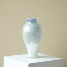 新中式デザインの琉璃花瓶【水耕栽培・インテリア装飾・高級感】