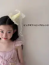 子供用 プリンセス風 スパンコールとパールの誕生日帽子ヘアクリップ【パーティー用・可愛いデコレーション】