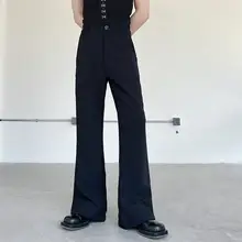 フレアパンツ メンズ ロングパンツ ヴィンテージ ストリート 着回し カジュアル 夏