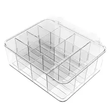 DIY用のアクリル製ジュエリーボックス【パーツ収納・仕切り付き】（セットアップ対応）