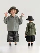 UVカットパーカー キッズ ボーイズ 薄手 抗菌 紫外線対策 夏物