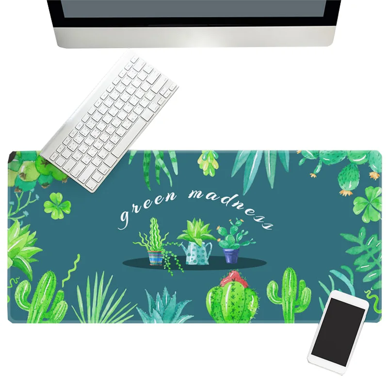 大きい植物ジャングルデザイン ゲーミングマウスパッドの実用性と使用シーン