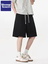肌理感のあるフィットショートパンツ【メンズ・ドローストリング・夏季用・カジュアル】
