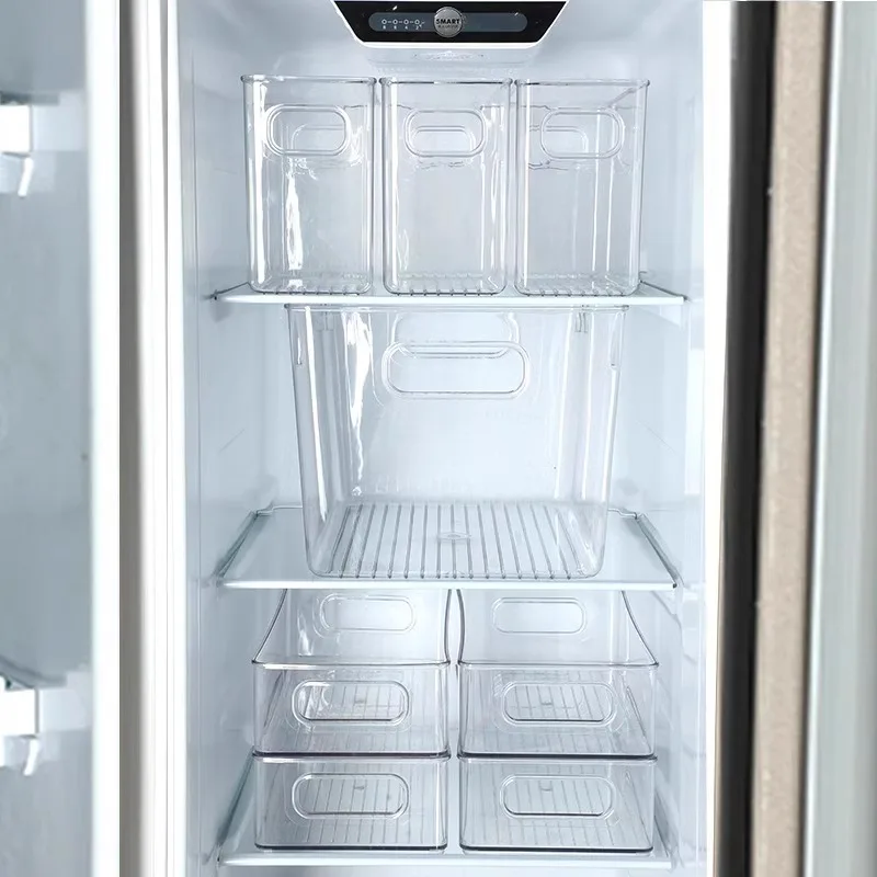 冷凍食品用長方形収納ボックス：冷凍庫の整理で効率を高めるための実用設計