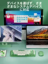 B.O.W   ワイヤレス キーボード マウス セット 女性 オフィス 充電 無音