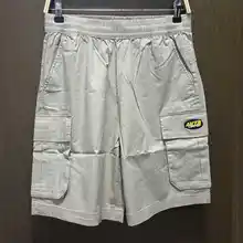 メンズ夏用ワークショーツ【通気性のあるコットン・ゆったりデザイン・ショートパンツ】