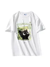 夏用クール感半袖Tシャツ【透湿・メンズ・カートゥーンデザイン・通気性・フレッシュ感】