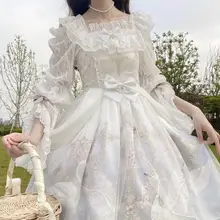 白いシフォンシャツ 女性用 夏季 フレアスリーブ フリル スタイル