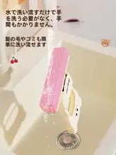 ミニモップ【スポンジ吸水・折りたたみ式・手洗い不要・多機能】