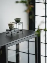 茶器収納ラック 飾り棚 茶道具収納 ディスプレイラック 茶室 和空間 おしゃれ 「JOJO'S L. PD.」