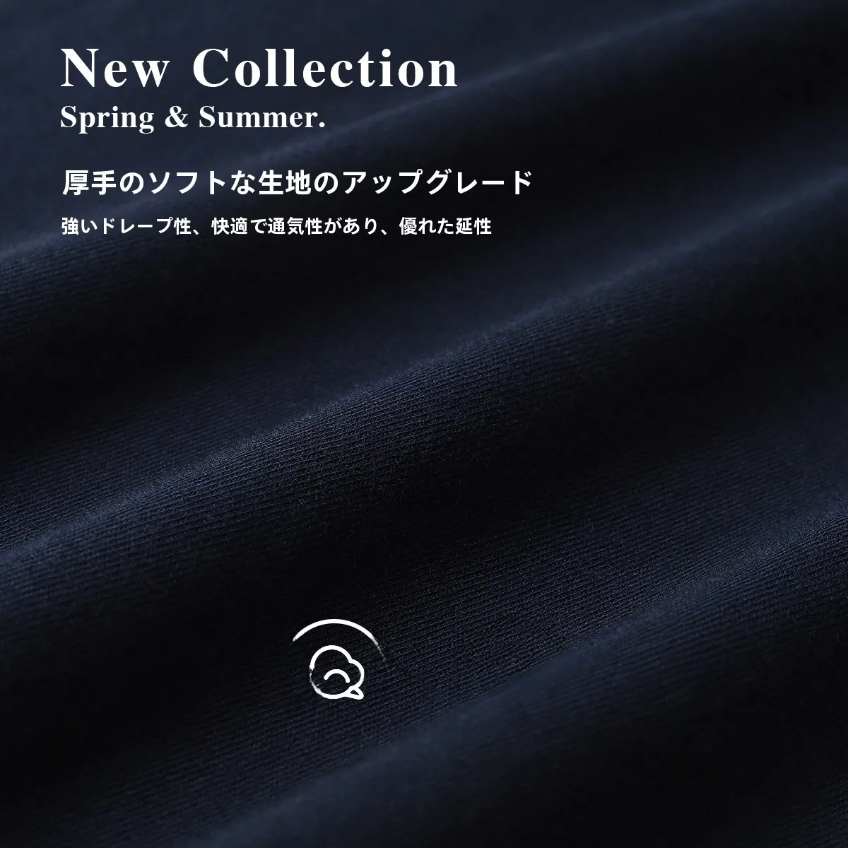オフィスカジュアルのTシャツはどう選ぶ？新疆棉のネイビー半袖が通勤に最適な理由